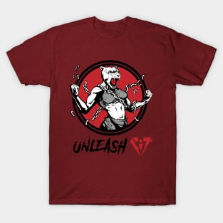 "White Lioness" of UnleashFIT by Dave Franciosa T-Shirt